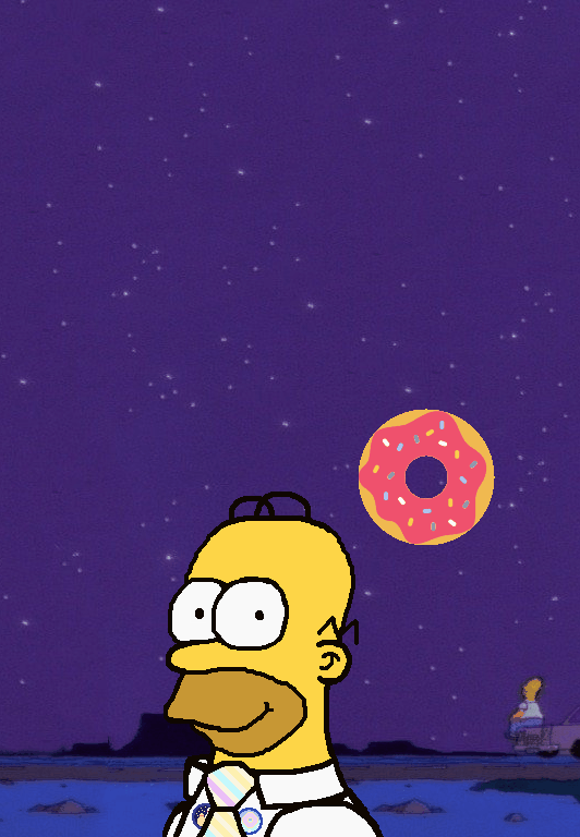 Hugging Homer