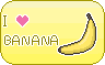 I love bananas! Graphic by sosogirl123