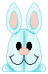 blue rabbit