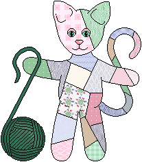 Kitty with yarn